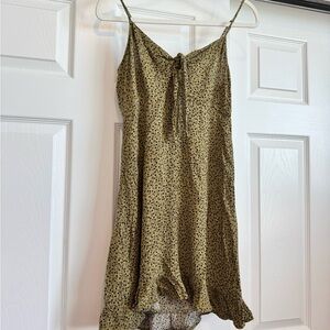 Cotton On Green Print Dress